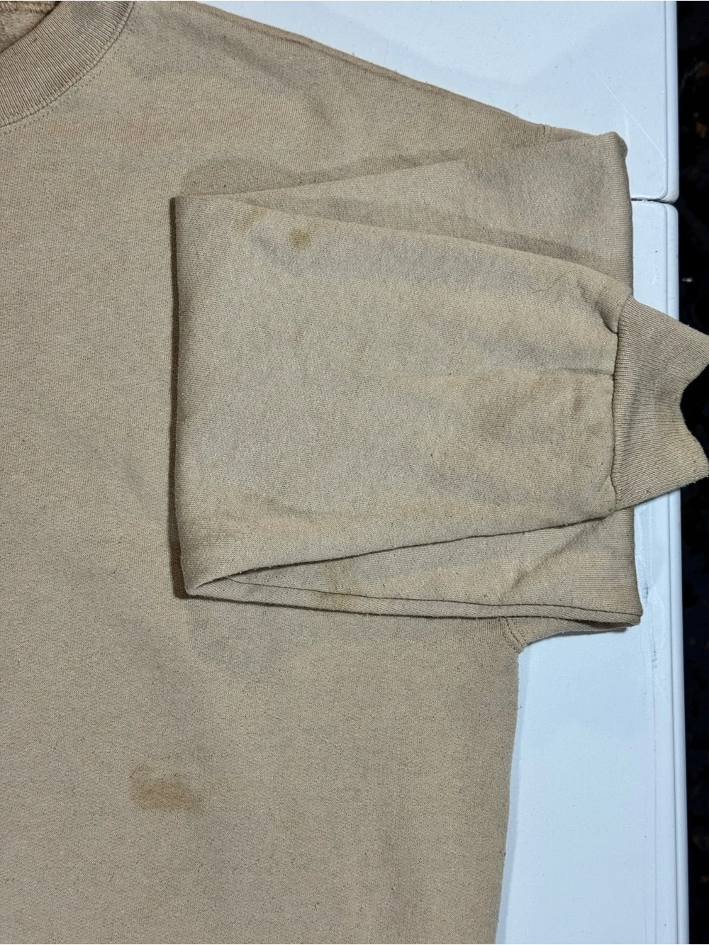 90s Vintage Hanes Wild Cotton Brian Kalt Elephant Sweatshirt Size L Made USA